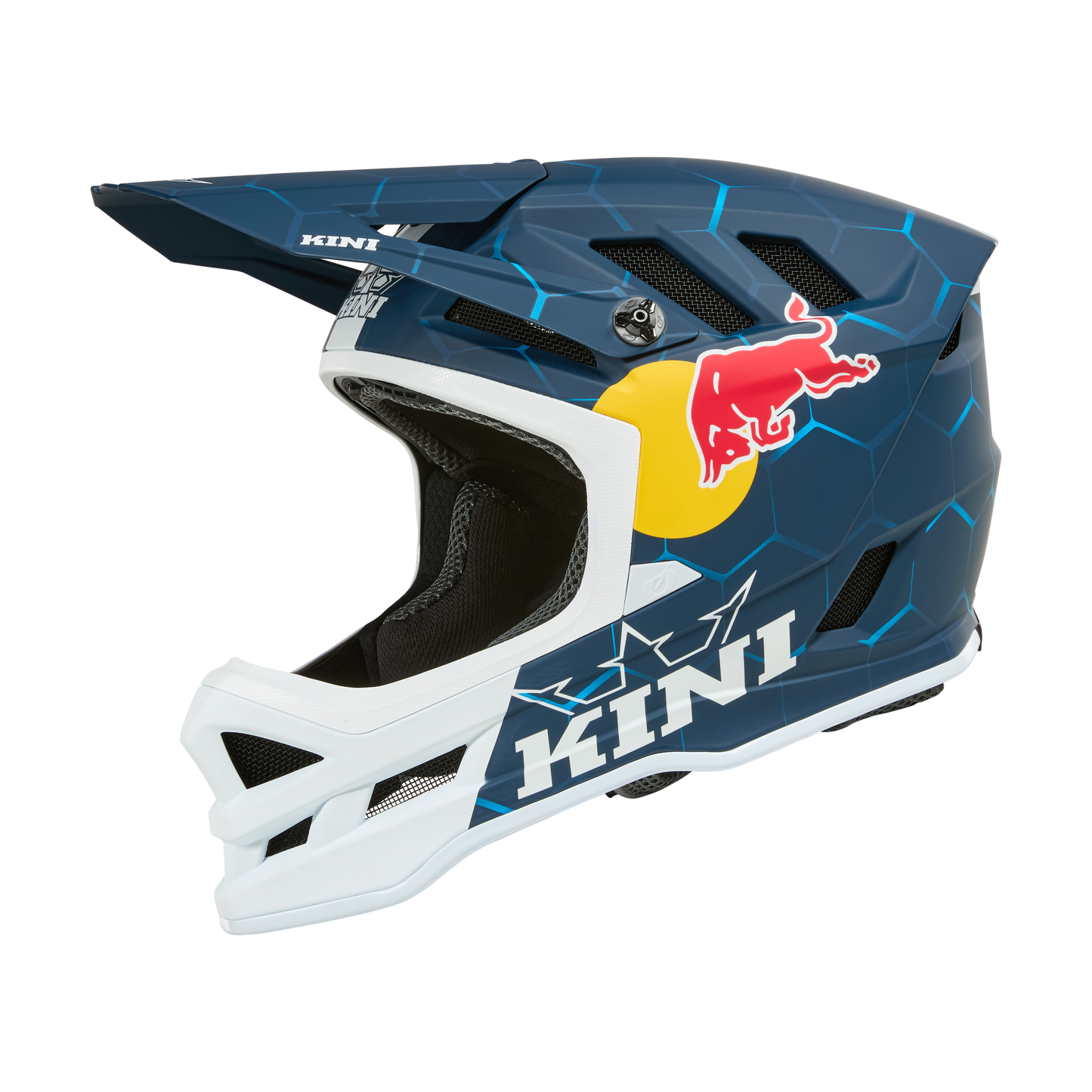 Kask O'NEAL DHC KINI RED BULL 1.0 biały/niebieski