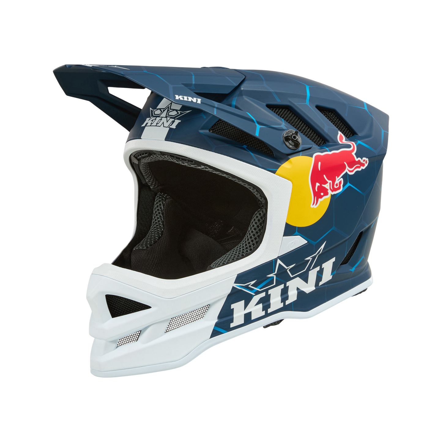 Kask O'NEAL DHC KINI RED BULL 1.0 biały/niebieski