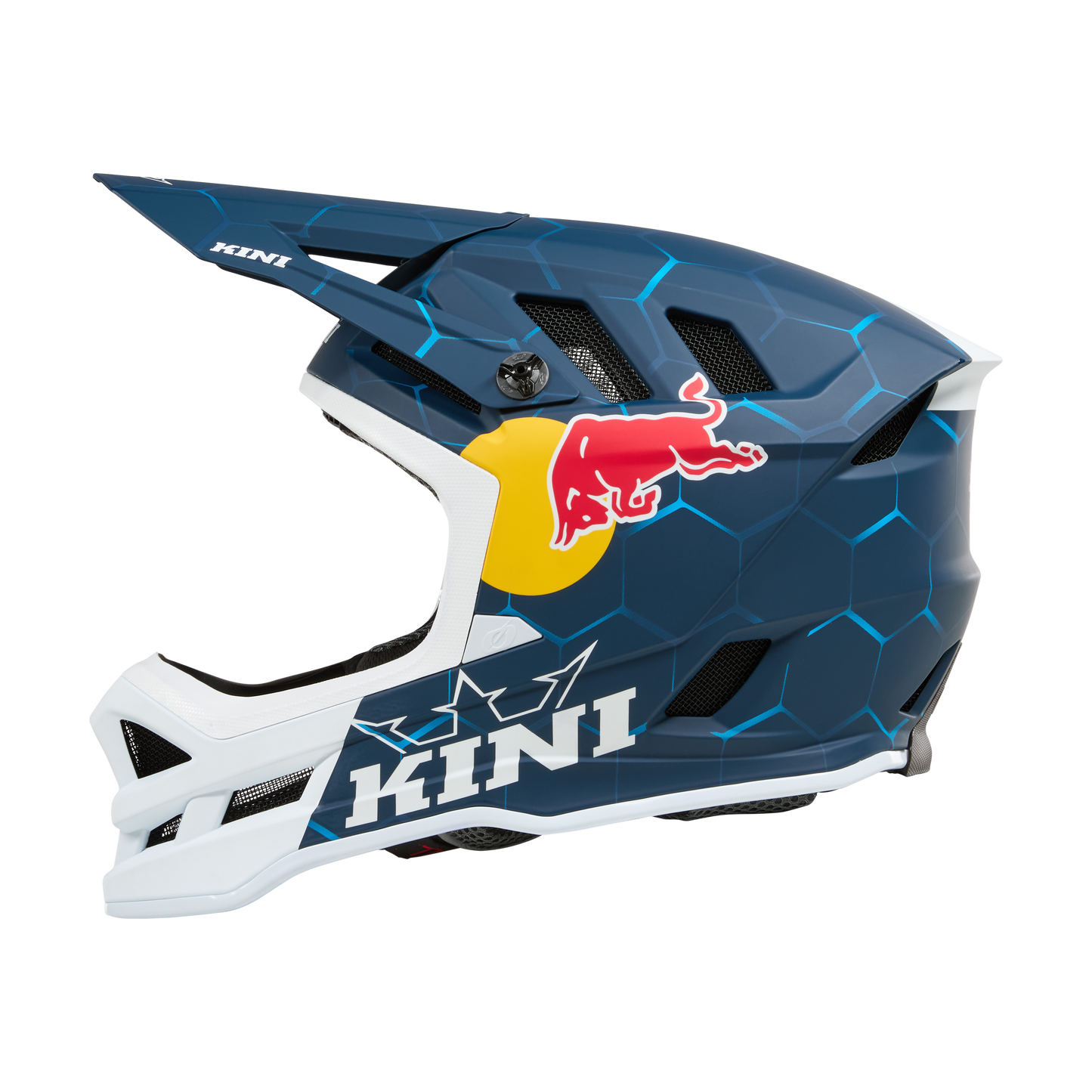 Kask O'NEAL DHC KINI RED BULL 1.0 biały/niebieski
