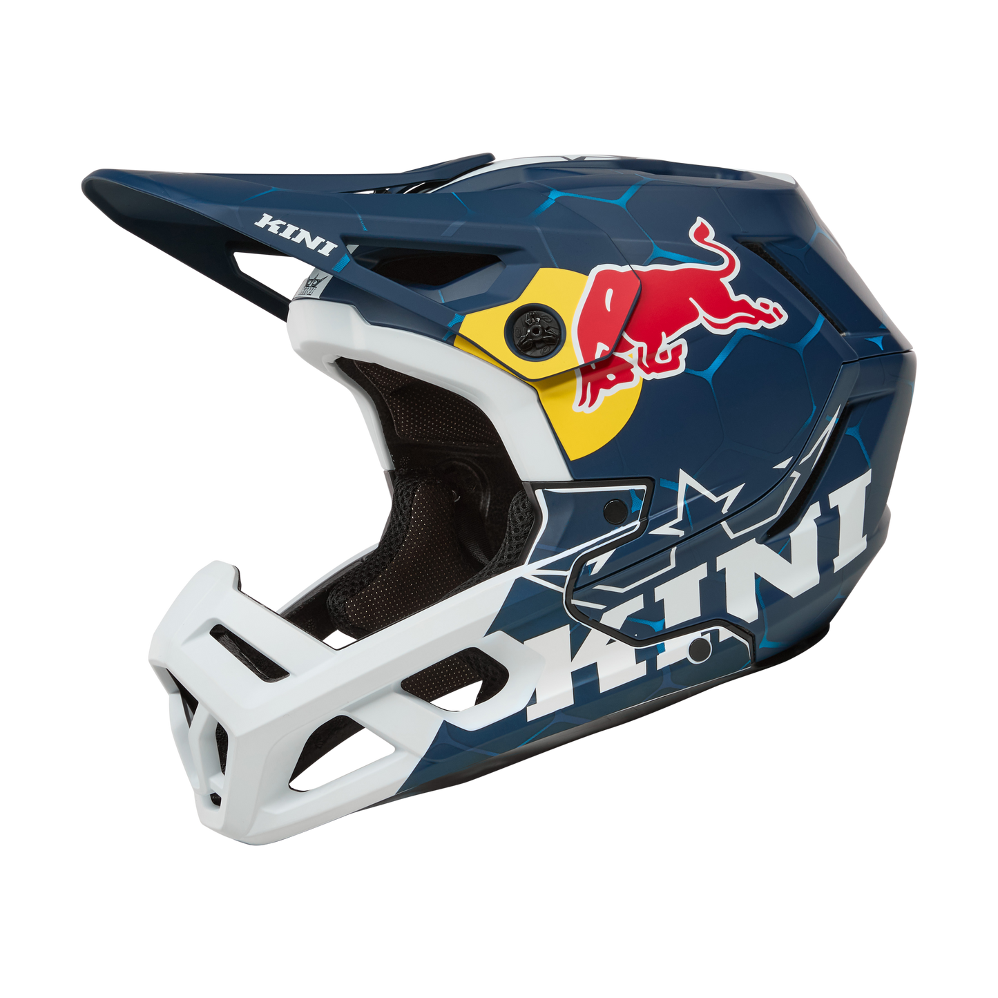 Kask O'NEAL EC KINI RED BULL 1.0 biały/niebieski
