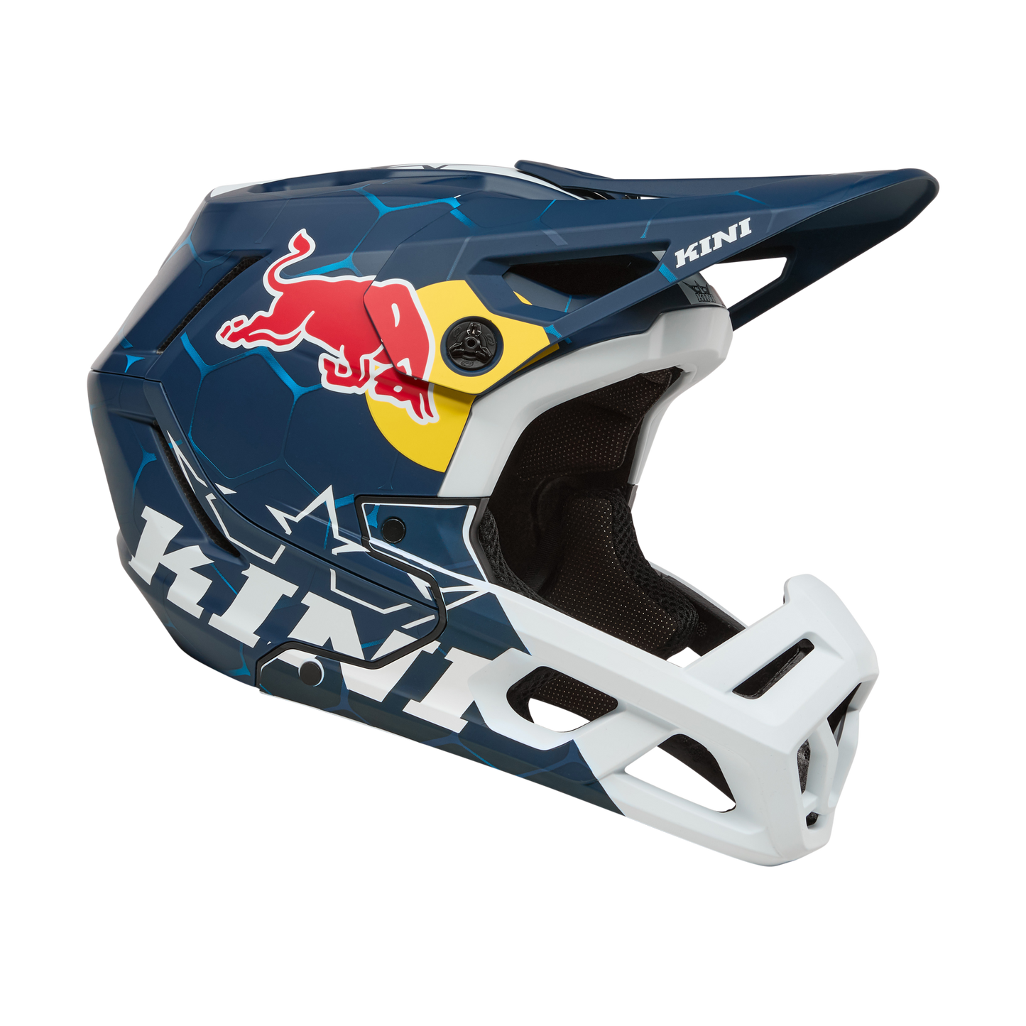 Kask O'NEAL EC KINI RED BULL 1.0 biały/niebieski