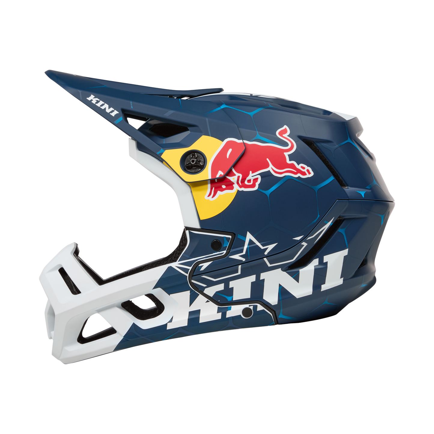 Kask O'NEAL EC KINI RED BULL 1.0 biały/niebieski