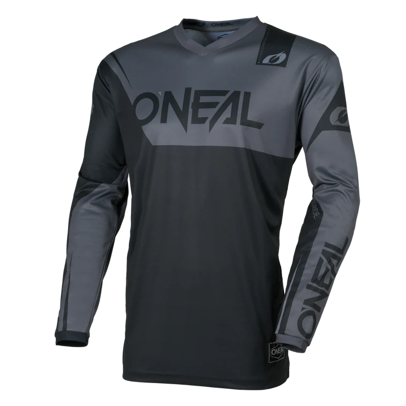 O'NEAL ELEMENT RACEWEAR Juniorska koszulka z długim rękawem czarny/szary