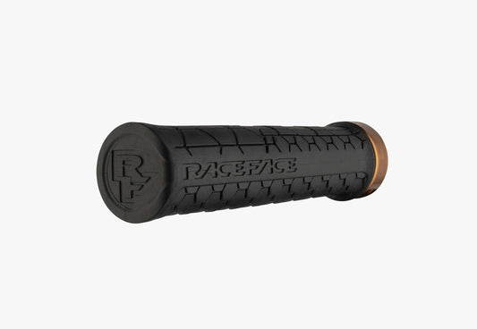 Chwyty RACE FACE GETTA Lock-On 135 mm czarny/złoty
