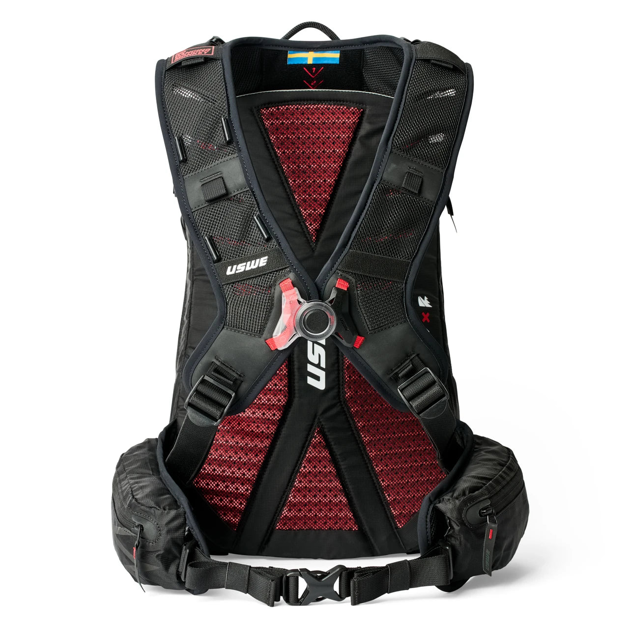 USWE ZIPPERED DAYPACK 25L Backpack Black