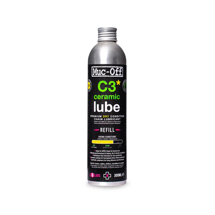 MUC-OFF C3 DRY CERAMIC LUBE do suchych warunków (300 ml)