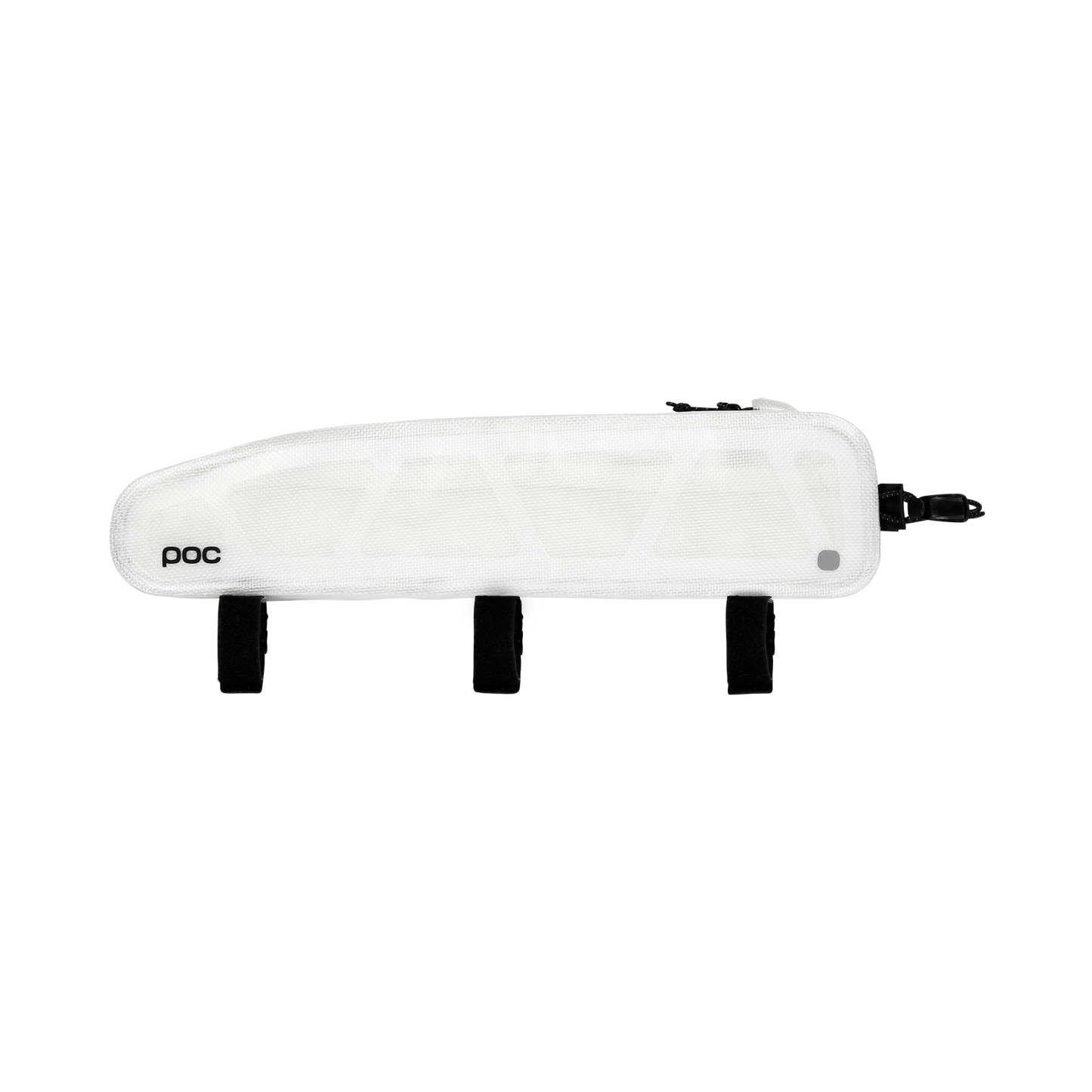 POC ULTRA TOP TUBE BAG 1.7L White Translucent Frame Bag