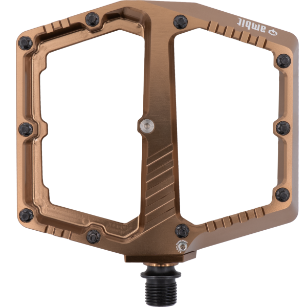 AMBIT Breach Large Brown flat pedals