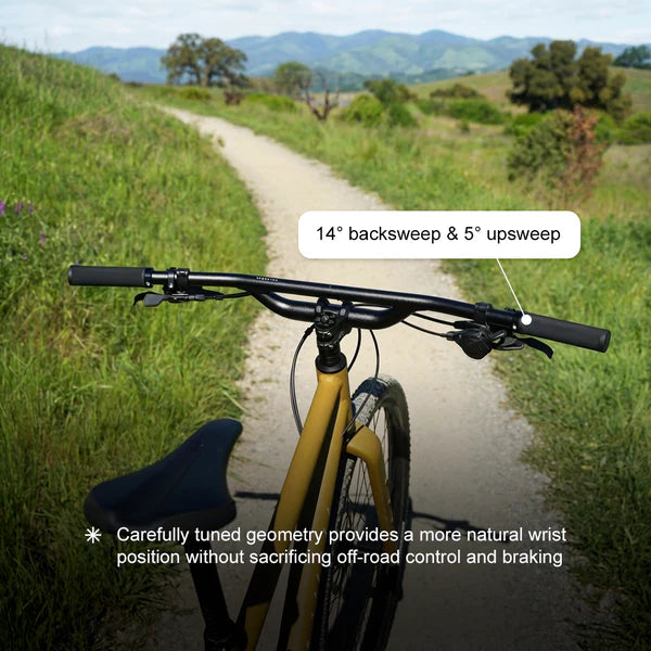 REDSHIFT Rise Flat Handlebar, 50 mm, 800 mm