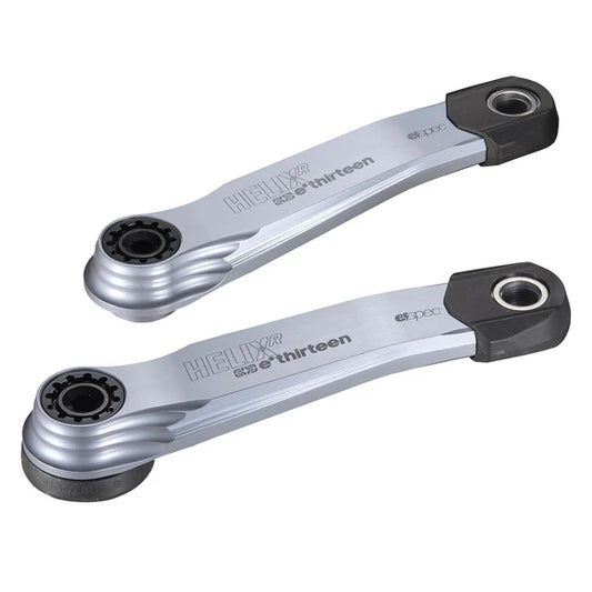 E.THIRTEEN E-SPEC HELIX R ( Fazua Ride 60) Silver Bicycle Crank Arms
