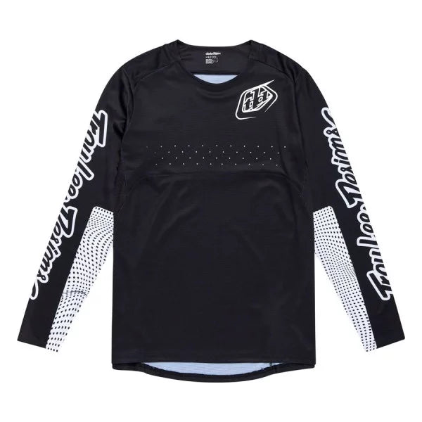 Koszulka z długim rękawem TROY LEE DESIGNS SPRINT czarna
