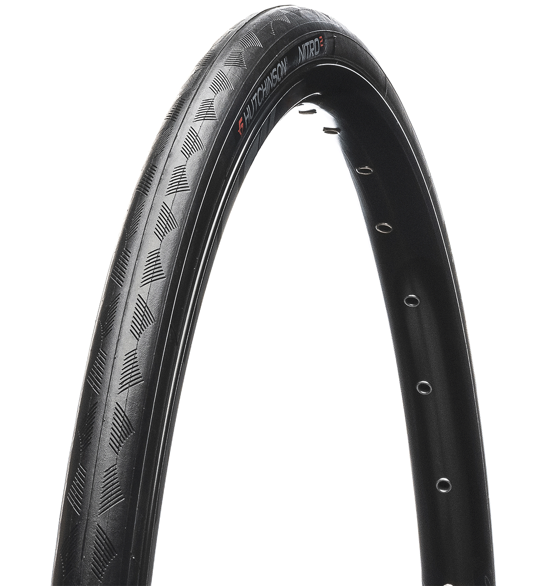 HUTCHINSON NITRO 2 700x25 Opona dętkowa czarna