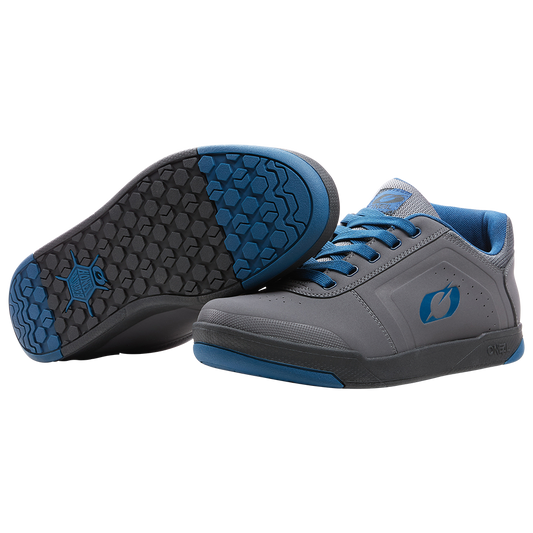 O'NEAL PINNED PRO FLAT MTB Shoes Grey/Blue