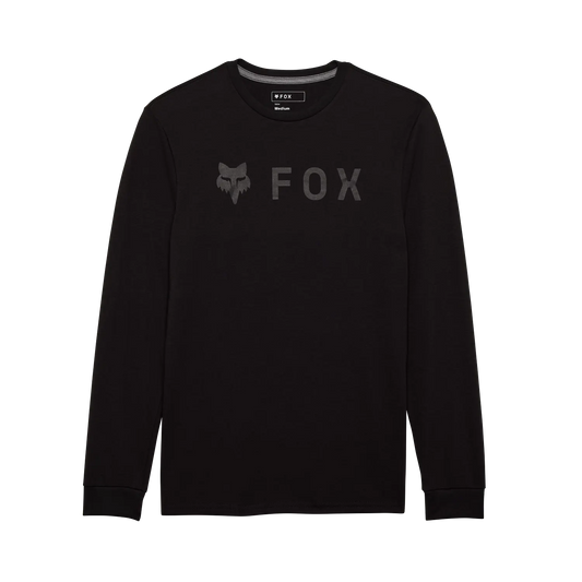FOX ABSOLUTE TRUDRI Technical T-Shirt Long Sleeve Black