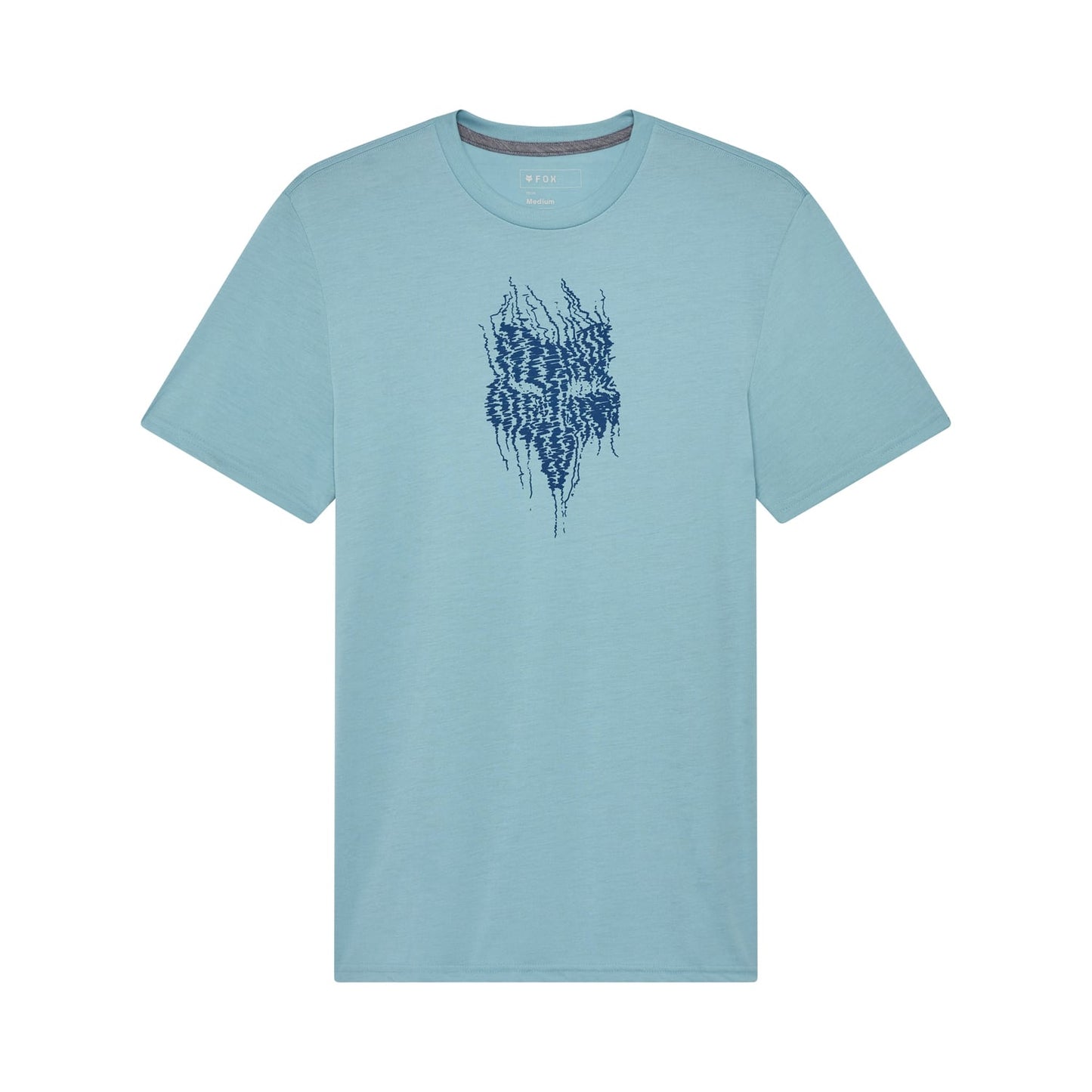 FOX BARK TECH TEE Short Sleeve Jersey Blue 2025