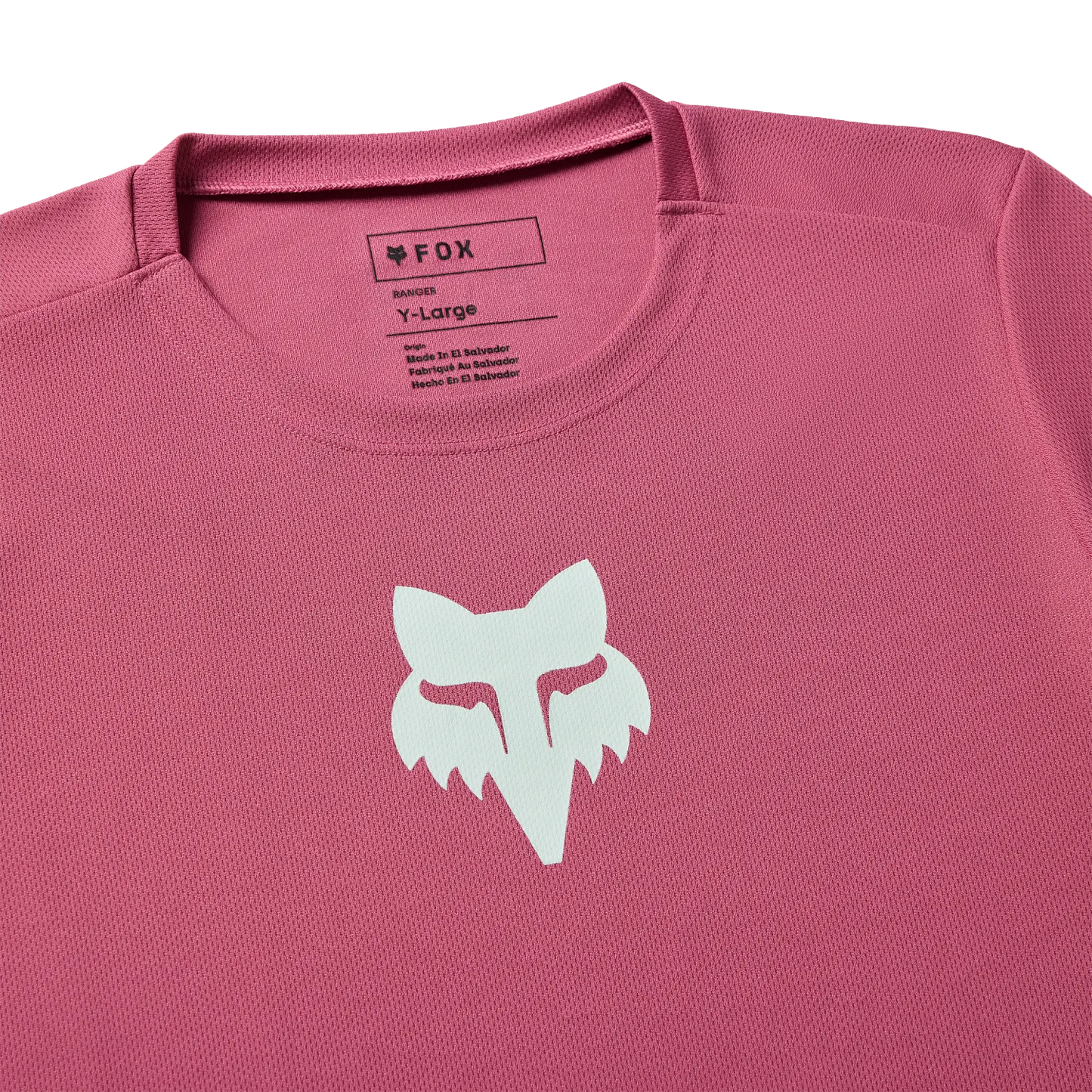 Koszulka rowerowa FOX RANGER FOX HEAD Junior Krótki Rękaw Berry