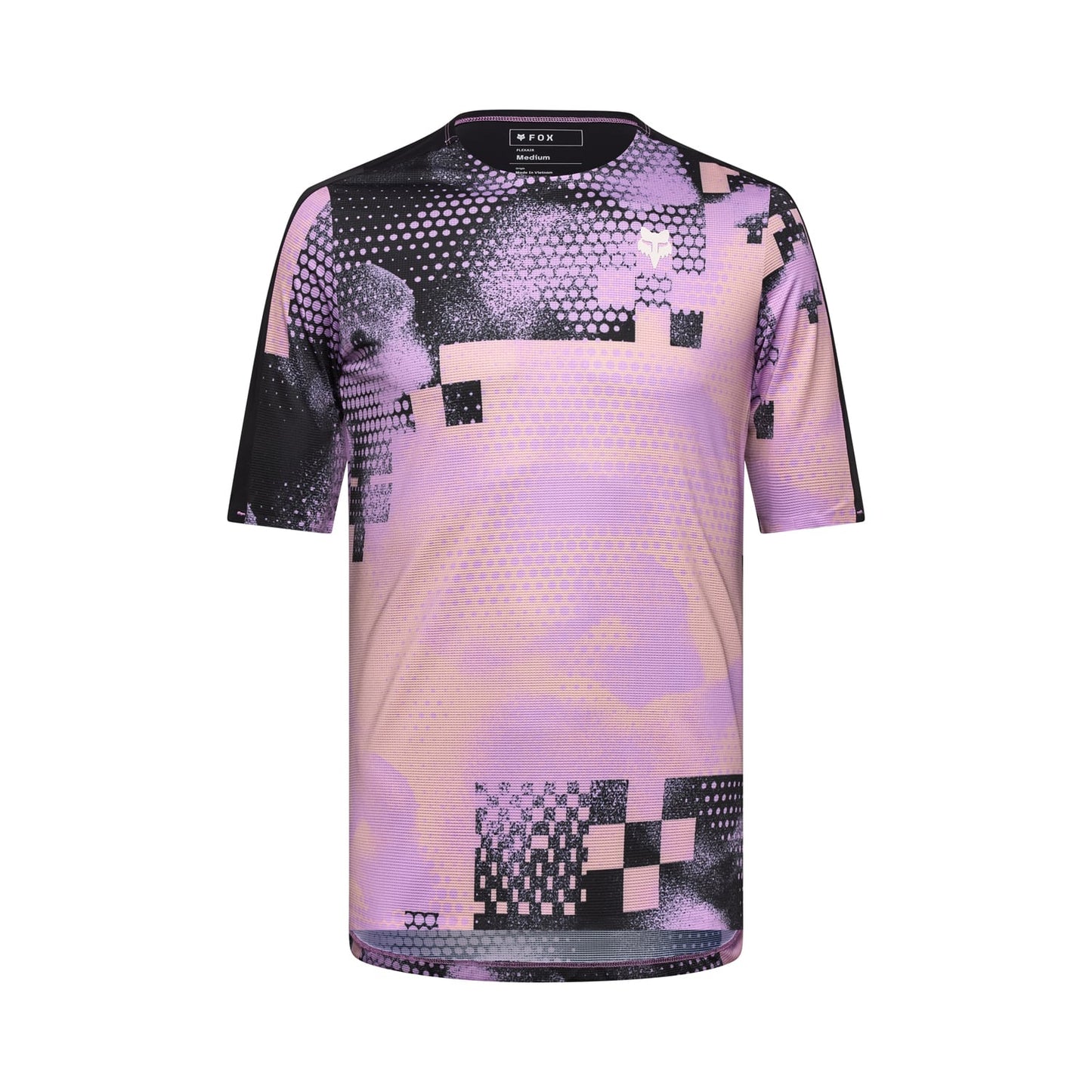 Koszulka z krótkim rękawem FOX FLEXAIR ASCENT PULSE Black/Rose 2025