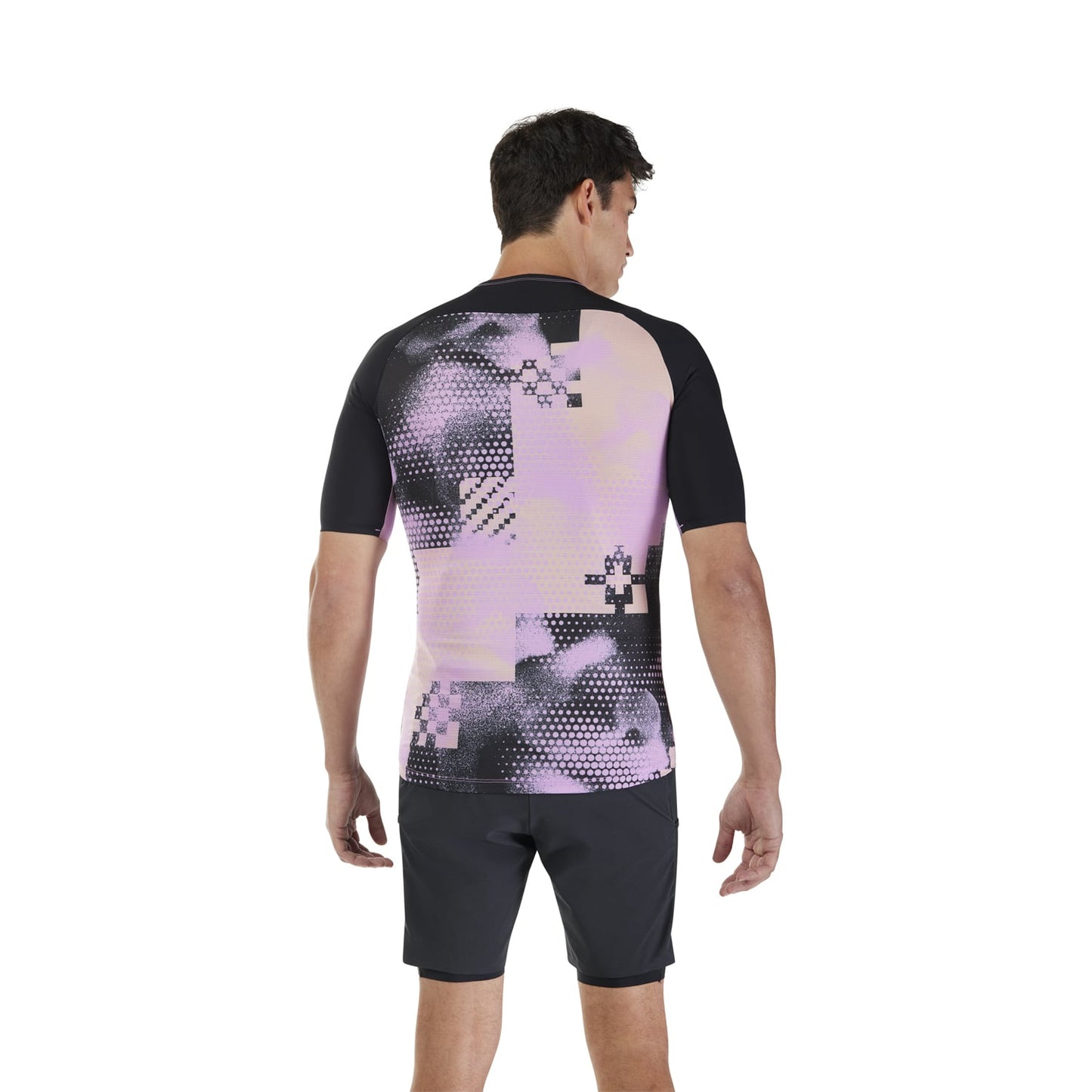 Koszulka z krótkim rękawem FOX FLEXAIR ASCENT PULSE Black/Rose 2025