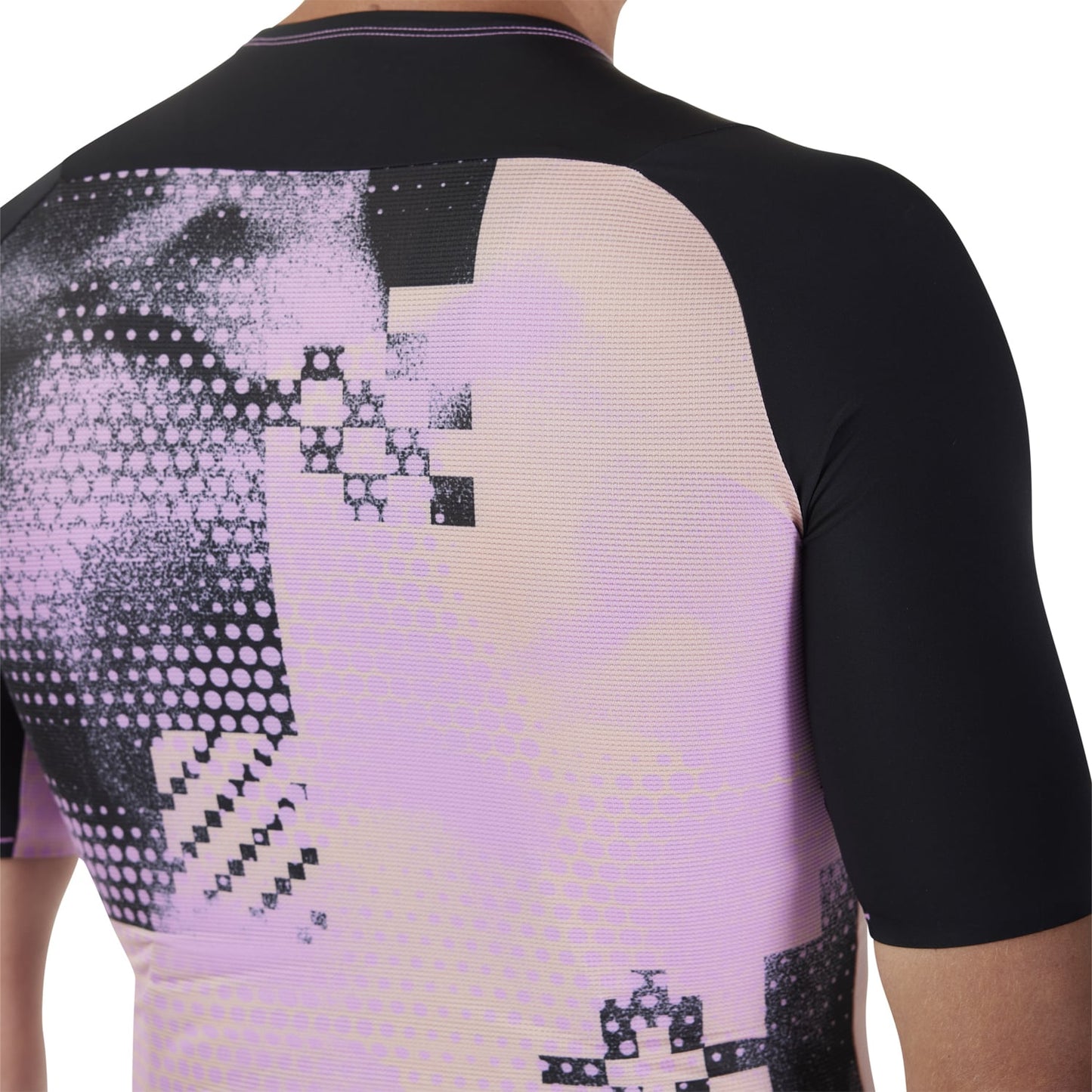 Koszulka z krótkim rękawem FOX FLEXAIR ASCENT PULSE Black/Rose 2025
