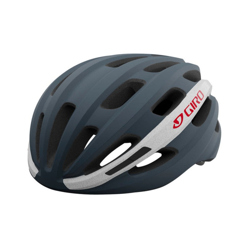 Kask szosowy GIRO ISODE MIPS II szary/biały/czerwony