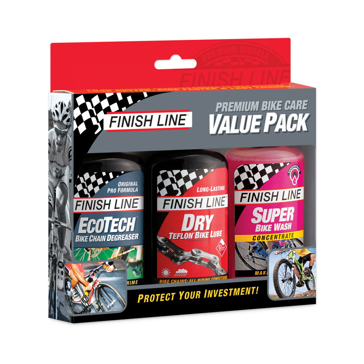 Zestaw produktów do konserwacji FINISH LINE VALUE PACK