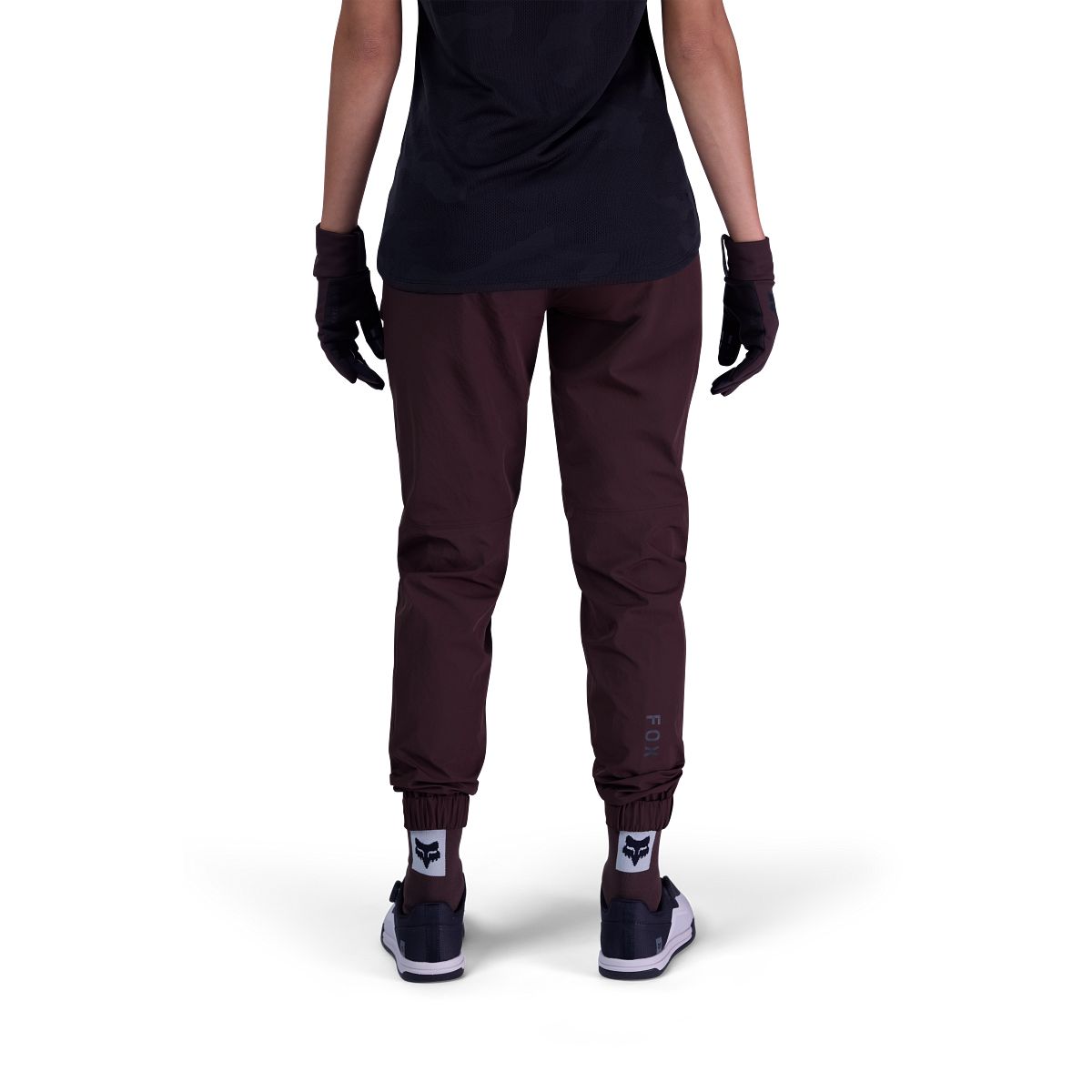 Damskie spodnie FOX RANGER WATER w kolorze brązowym 2025