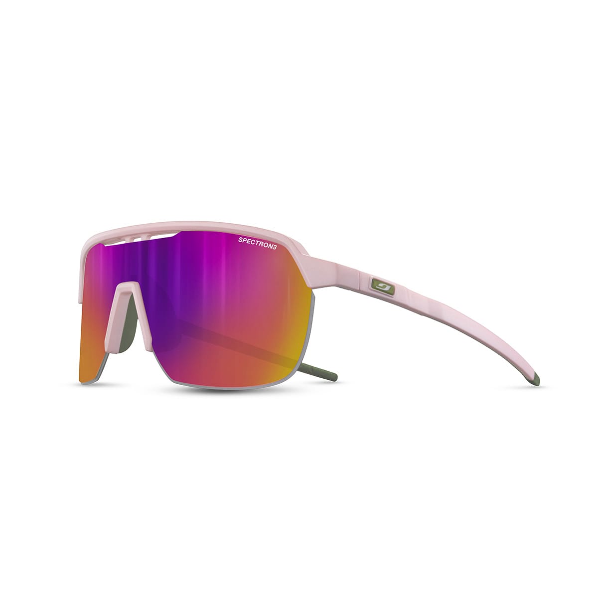 Gogle JULBO FREQUENCY Pastel Pink/Spectron Green 3CF Smoke