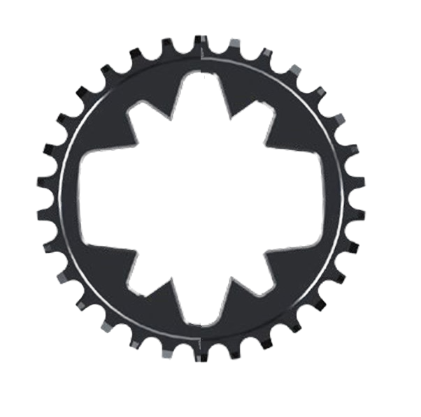Chainring Mono STRONGLIGHT 12 Speed Shimano Direct Mount Black