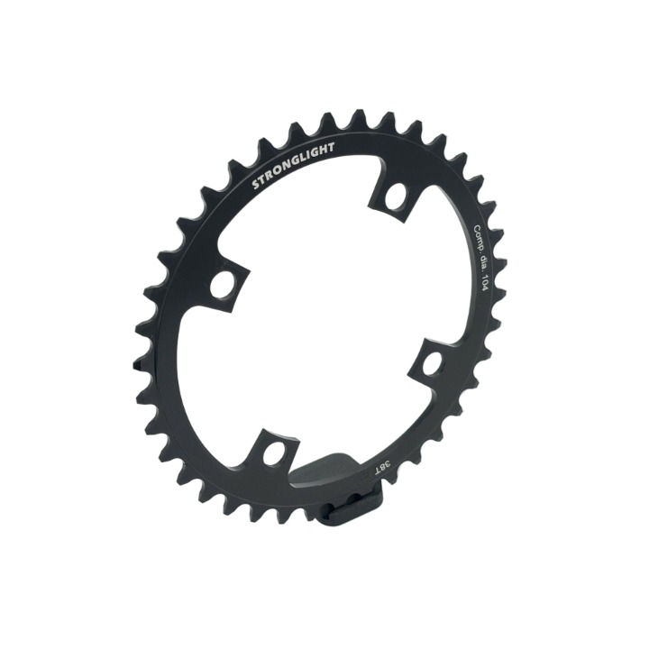 Tarcza łańcuchowa Mono STRONGLIGHT BOSCH GEN1/GEN3 1V/8V/9V/10V Ze wszystkimi zębatkami 104 mm (Bosch, Shimano, Yamaha, Bafang, Brose...).