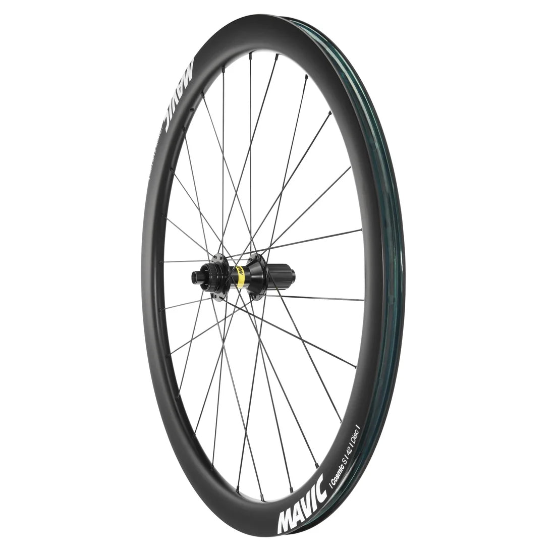 Para kół MAVIC COSMIC S 42 DISC przystosowanych do jazdy bezdętkowej (centralna blokada)