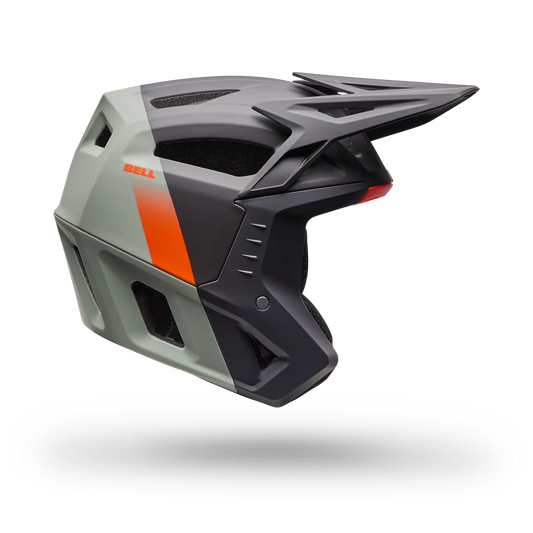 Kask MTB BELL 3QTR-AIR MIPS RATIO Czarny/Szary/Czerwony