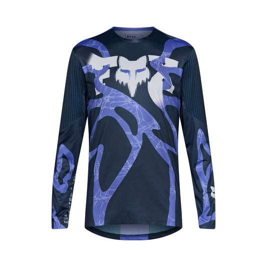 Koszulka z długim rękawem FOX FLEXAIR DIFFUSE SE Violet Blueberry