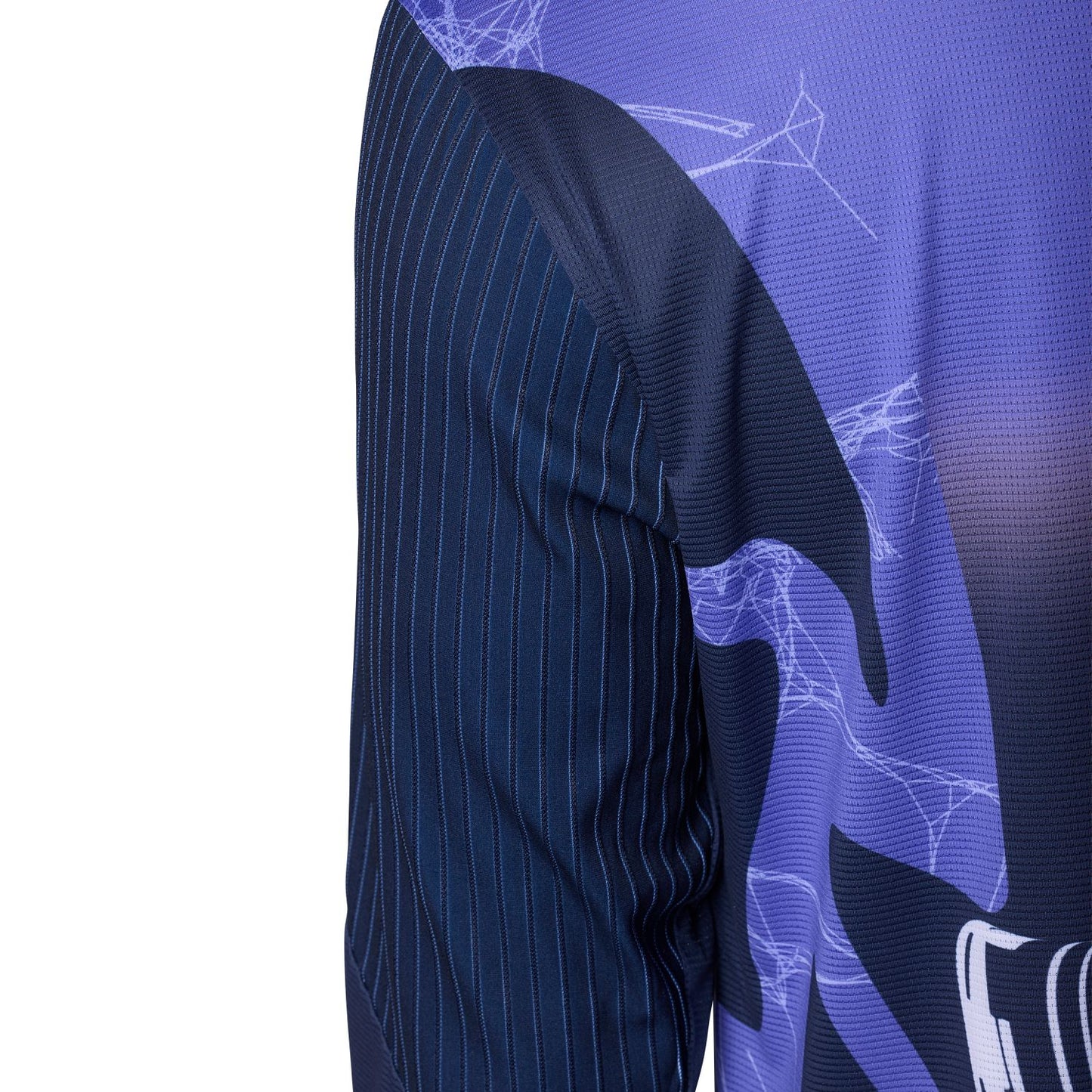 FOX FLEXAIR DIFFUSE SE Long Sleeve Violet Blueberry Jersey