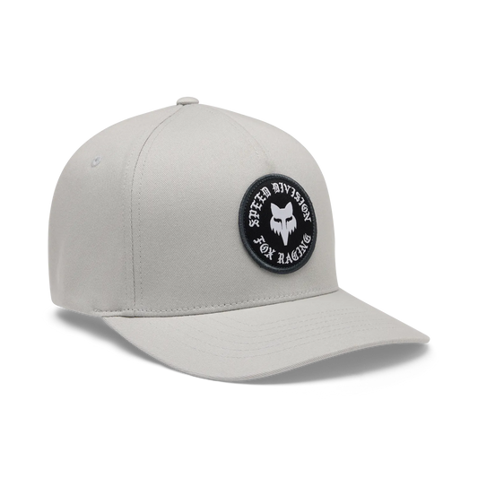 FOX BADGE FLEXFIT Light Grey Cap