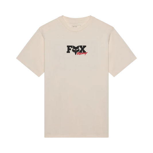 T-Shirt FOX CHECKER 195 ORIGINAL Short Sleeve Off White