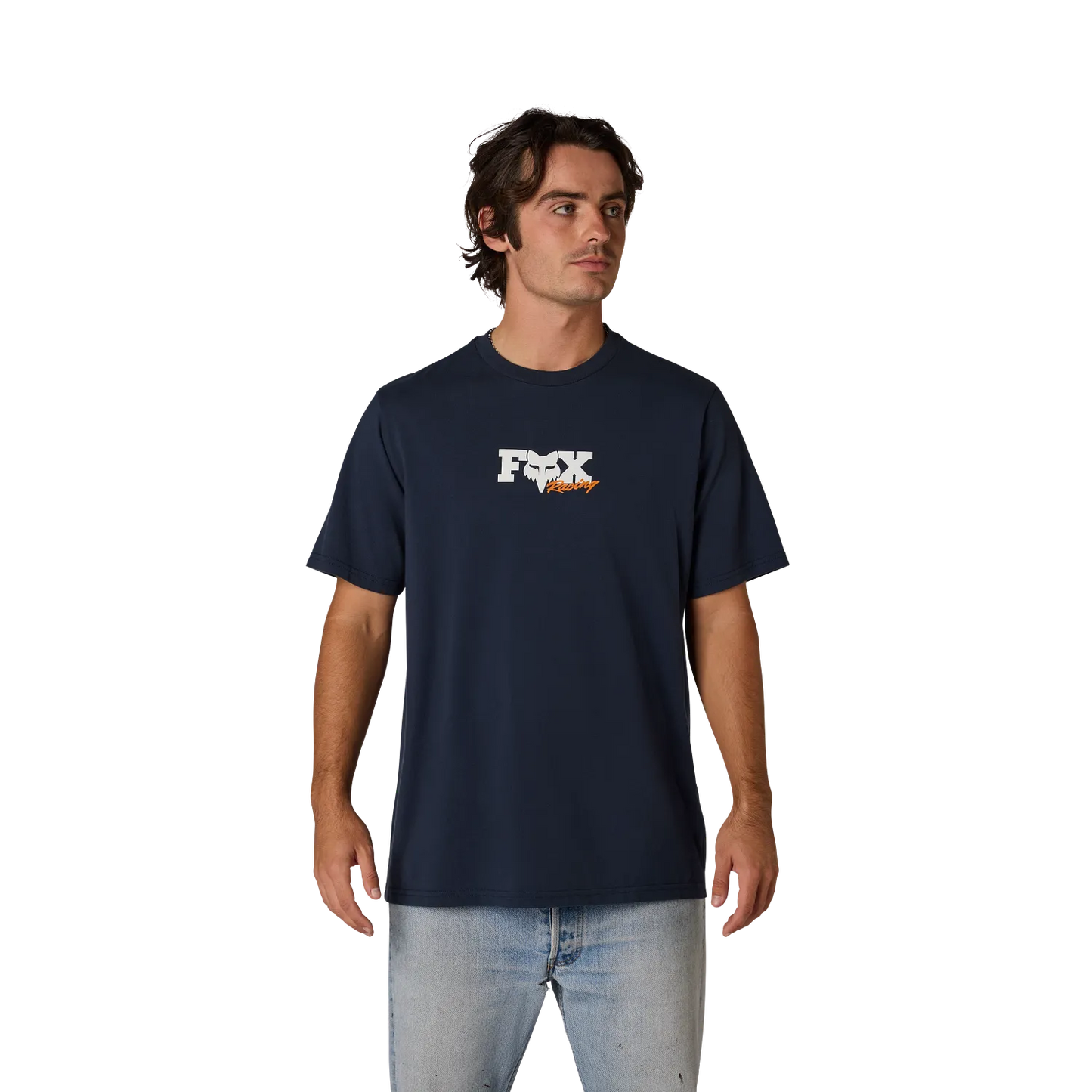T-Shirt FOX CHECKER 195 ORIGINAL Short Sleeve Midnight Blue