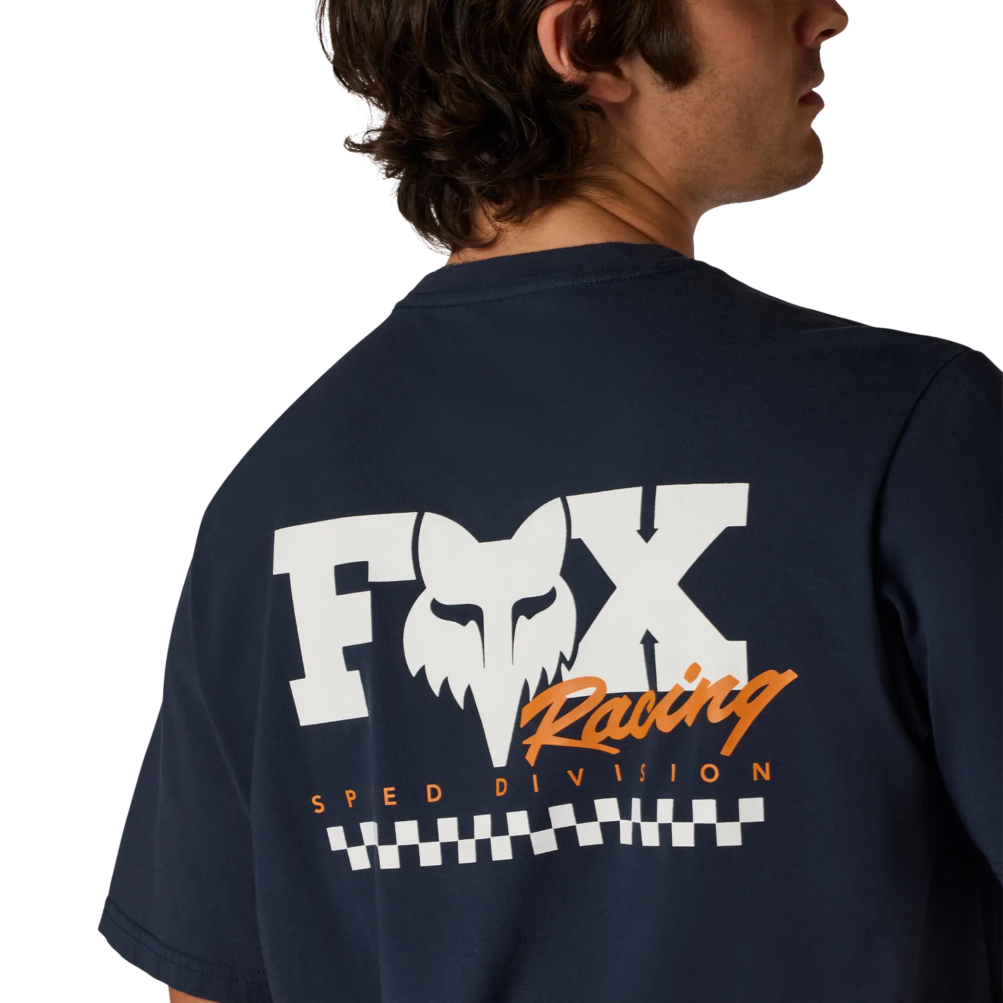 T-Shirt FOX CHECKER 195 ORIGINAL Short Sleeve Midnight Blue