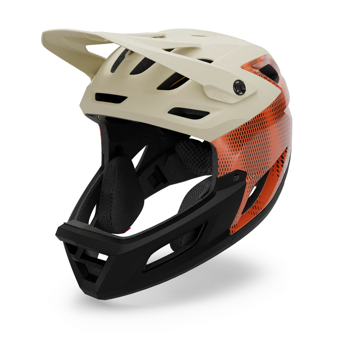 Casque VTT GIRO COALITION MIPS SPHERICAL Noir/Beige/Orange