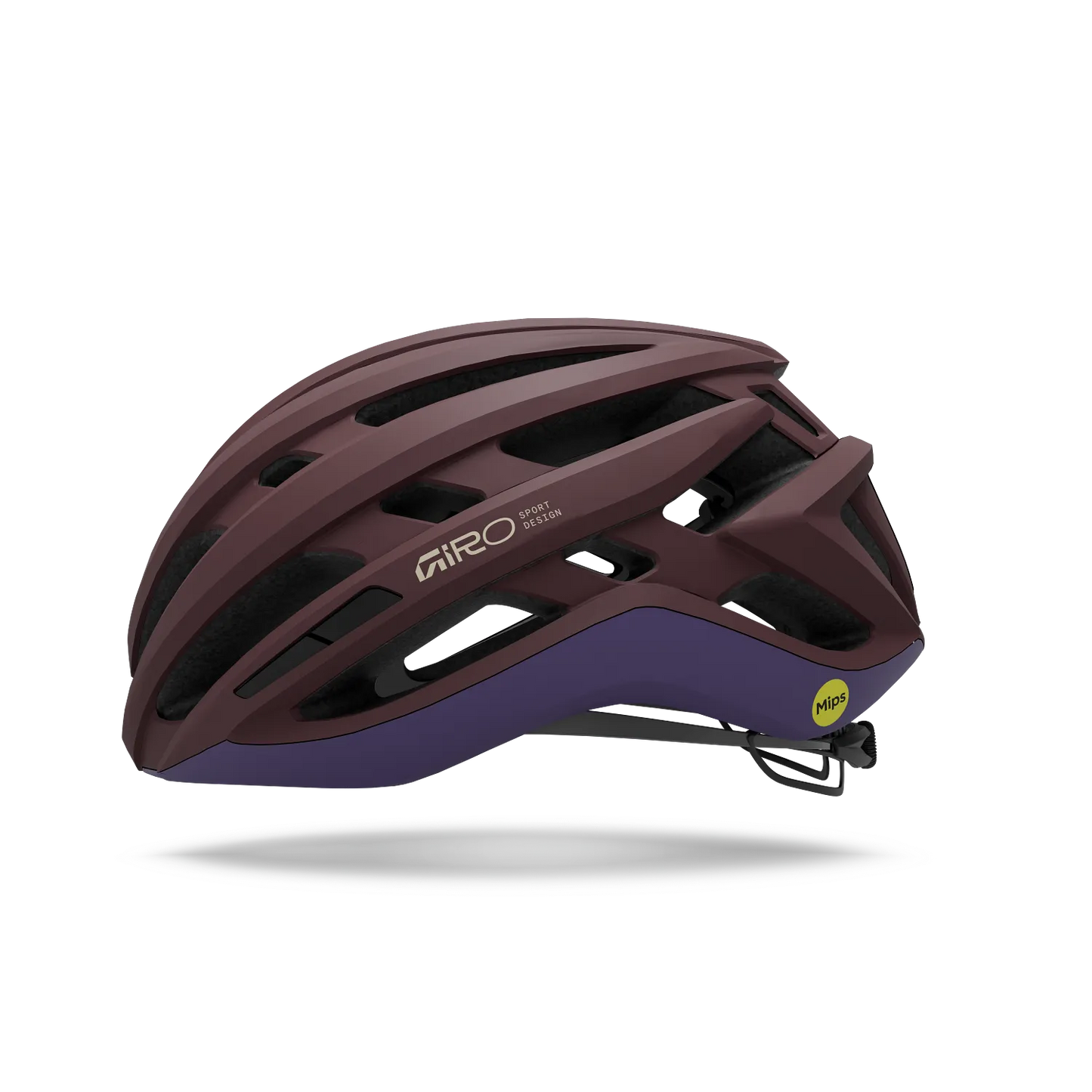 GIRO AGILIS MIPS Dark Maroon Road Helmet