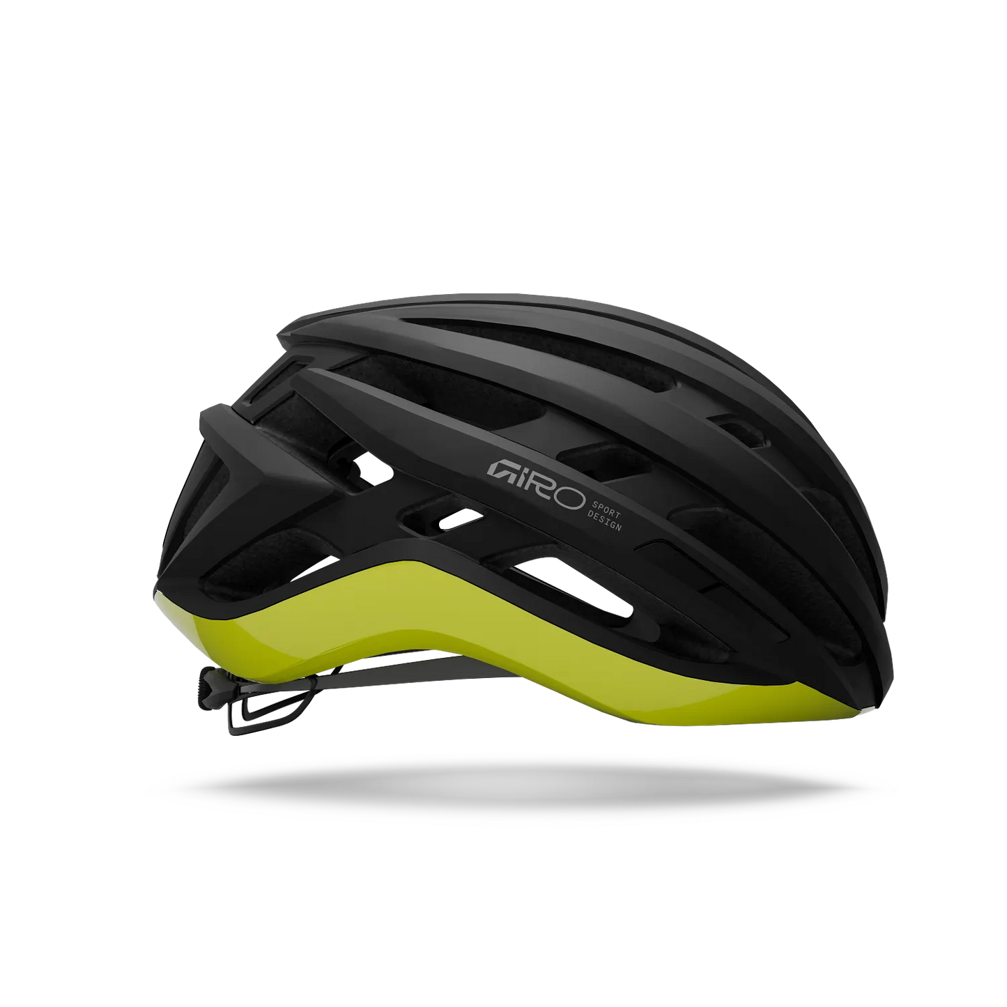GIRO AGILIS MIPS Road Helmet Black/ Hi Viz Yellow