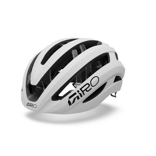 GIRO ARIES SPHERICAL Matte White Road Helmet