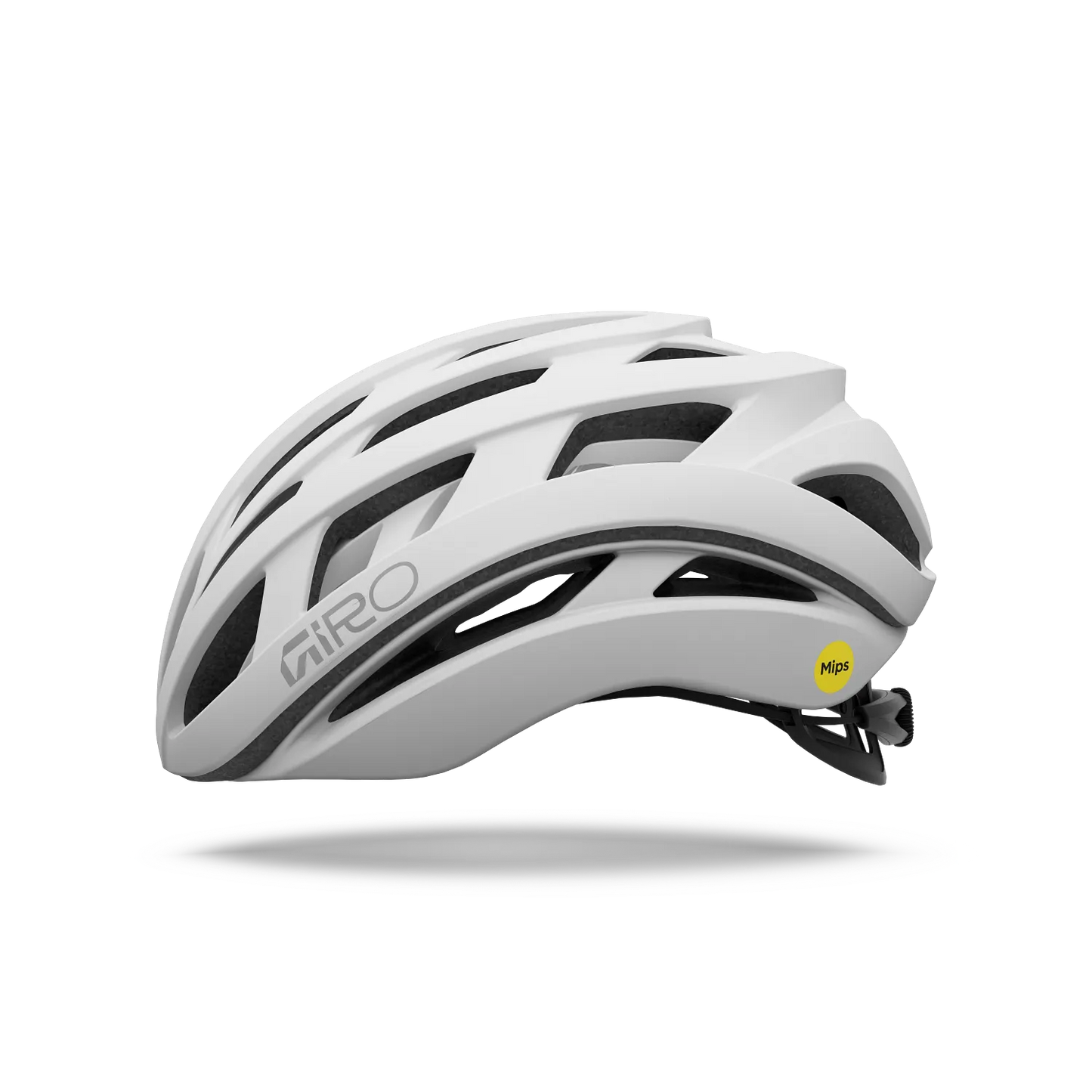 GIRO HELIOS SPHERICAL Matte White Road Helmet