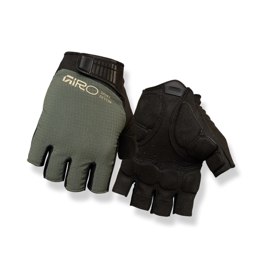 Rękawiczki z krótkimi palcami GIRO BRAVO II Gel Khaki
