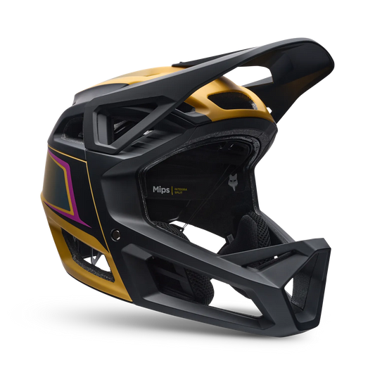 Kask MTB FOX PROFRAME RS HEATSTACK żółty