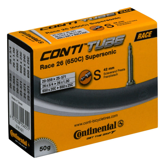 Dętka CONTINENTAL RACE SUPERSONIC 650x20/25c z zaworem Presta