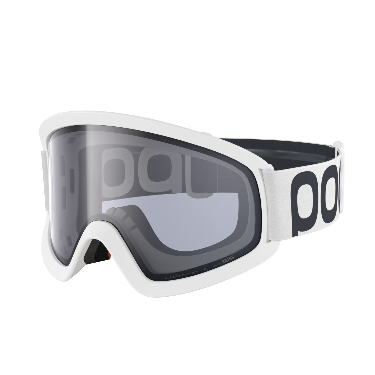 Gogle POC ORA White Clarity Screen Universal Cloudy Grey