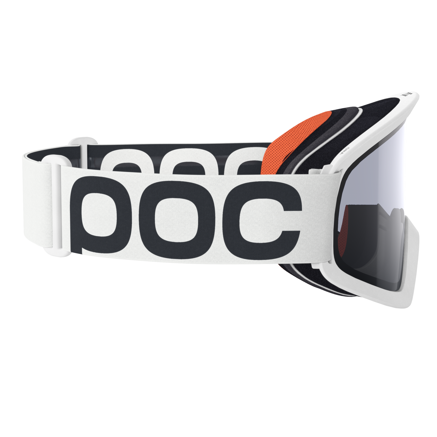 Gogle POC ORA White Clarity Screen Universal Cloudy Grey