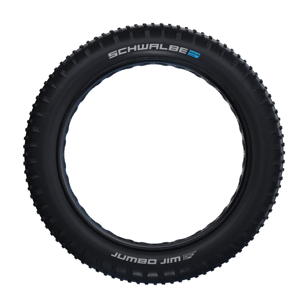 SCHWALBE JUMBO JIM 26x4.00 ADDIX SPEEDGRIP SUPERGROUND Opona bezdętkowa, miękka, czarna