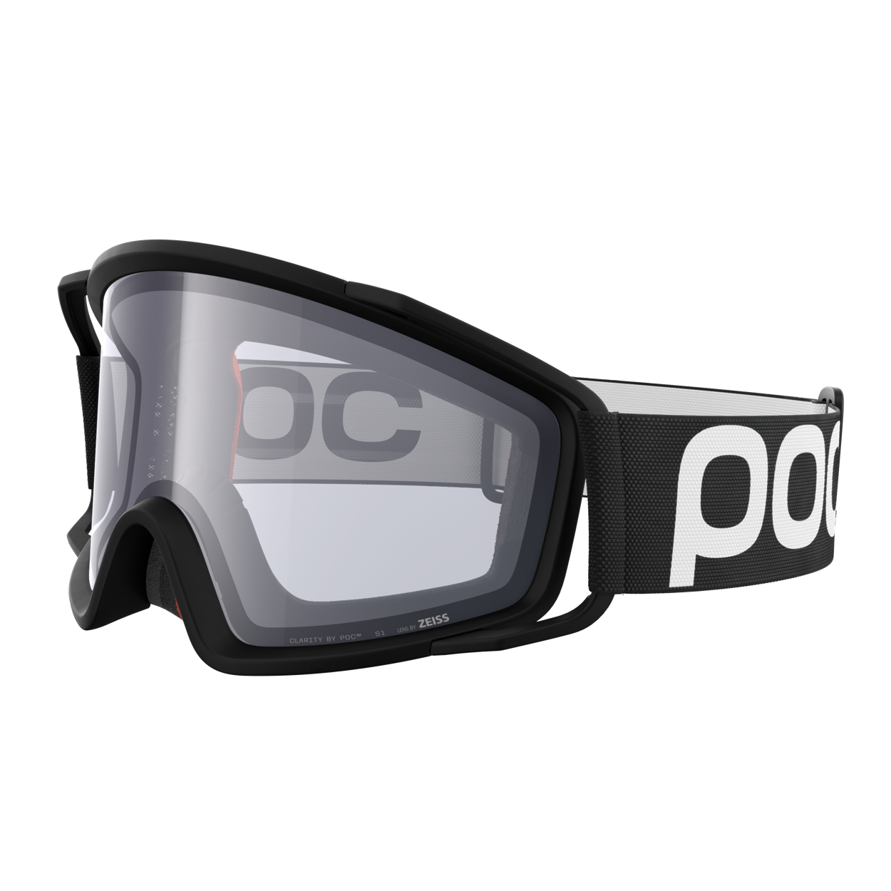 Gogle POC ZYGON Black Clarity Screen Universal Cloudy Grey