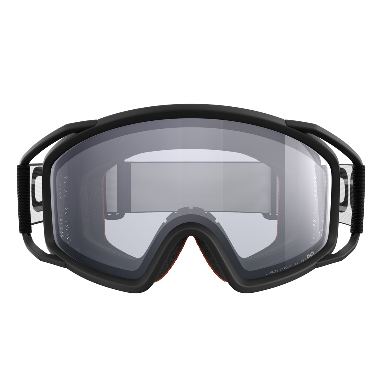 Gogle POC ZYGON Black Clarity Screen Universal Cloudy Grey